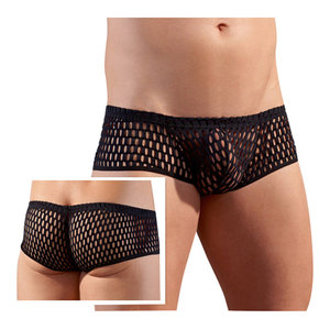 Zwarte net boxershort