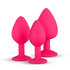 Siliconen Buttplug Met Diamant - Roze_13