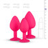 Siliconen Buttplug Met Diamant - Roze_13