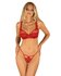 Lonesia Kanten BH Set Met Sexy Slip - Rood_13