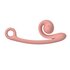 Snail Vibe Curve Duo Vibrator - Peachy Pink_13